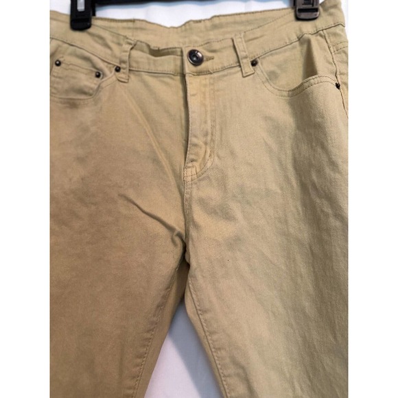 WULFUL Men's 31x27 Skinny Slim Fit Stretch Comfy Fashion Khaki Denim Jeans Pants - Picture 8 of 9